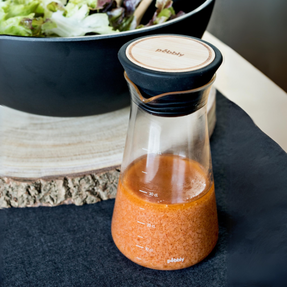 Shaker à Vinaigrette en Verre