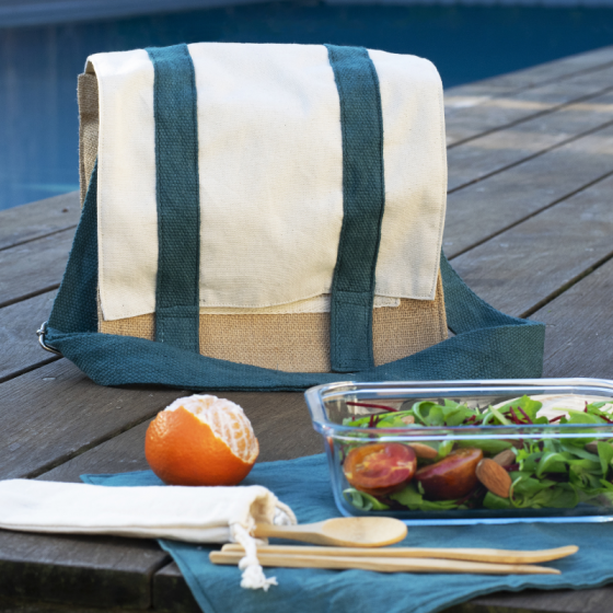 Sac Déjeuner à Bandoulière avec Set de Table