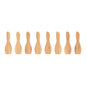 Set de 8 Spatules à Raclette en Bambou