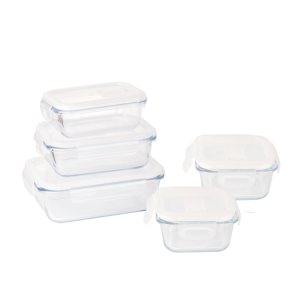Starter-Set – 5er-Set Glasbehälter