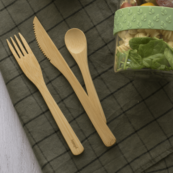 Set of 3 Bamboo Cutlery