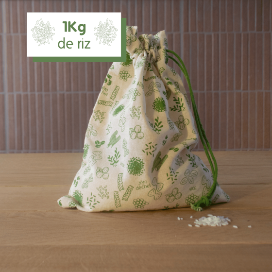 Bio-Baumwoll-Bulkbeutel Mit Kordel 25 X 30 Cm