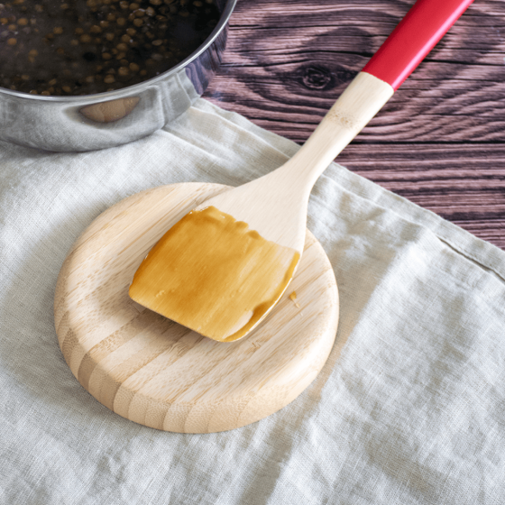 Large Natural Bamboo Spoon Rest