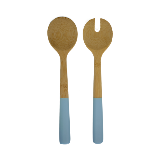Bamboo salad servers