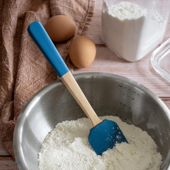 Spatule en Silicone et Bambou - FRENCHY