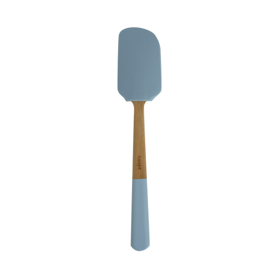 Silicone and Bamboo Spatula – 12 Colors