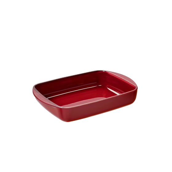 Plat à Four rectangulaire en Verre et son couvercle - 1,6 litres - 2 coloris