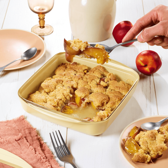 Square Glass Baking Dish with Lid - 1.6 Liters - 2 Colors