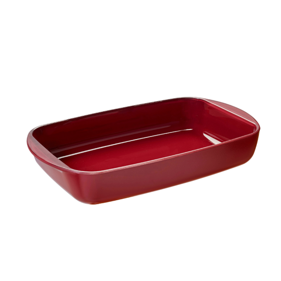 Plat à Four rectangulaire en Verre et son couvercle - 3,6 litres - 2 coloris