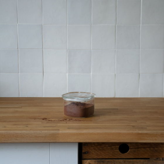 Square Glass Storage Canister