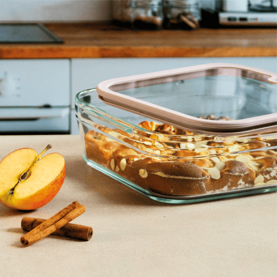 Set Cuisson et Conservation en Verre - 4 pièces