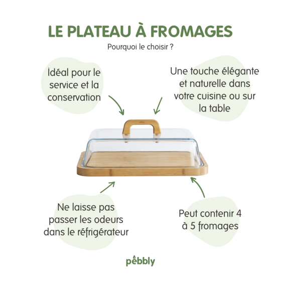 Plateau à Fromages et ses 2 Couteaux