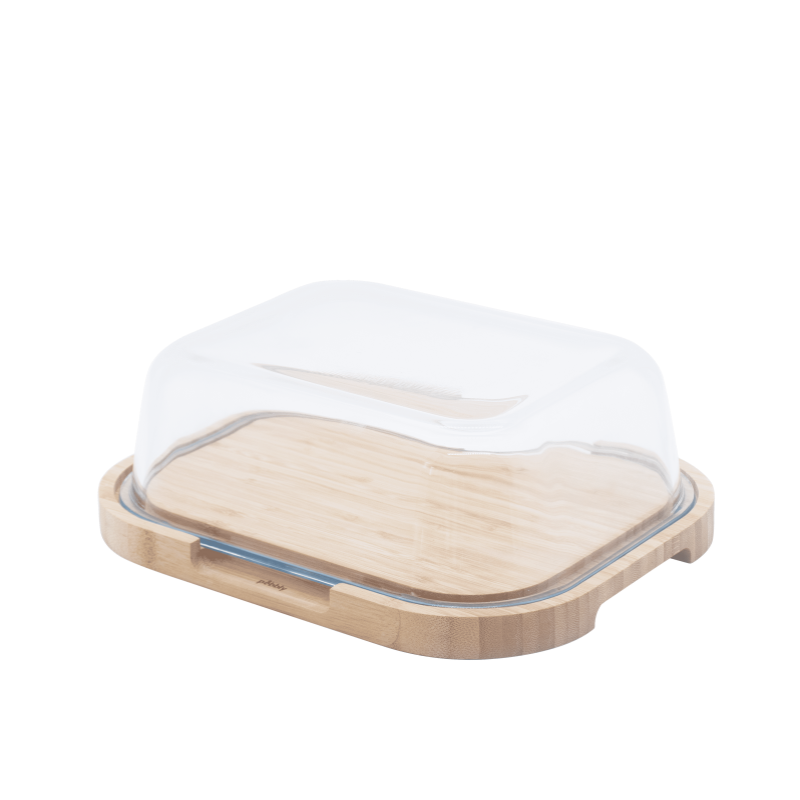 Käsebox mit 2 Käsemessern