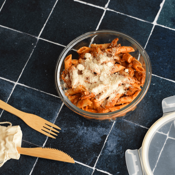 2 Boîtes en Verre Rondes (400 et 950 ml)