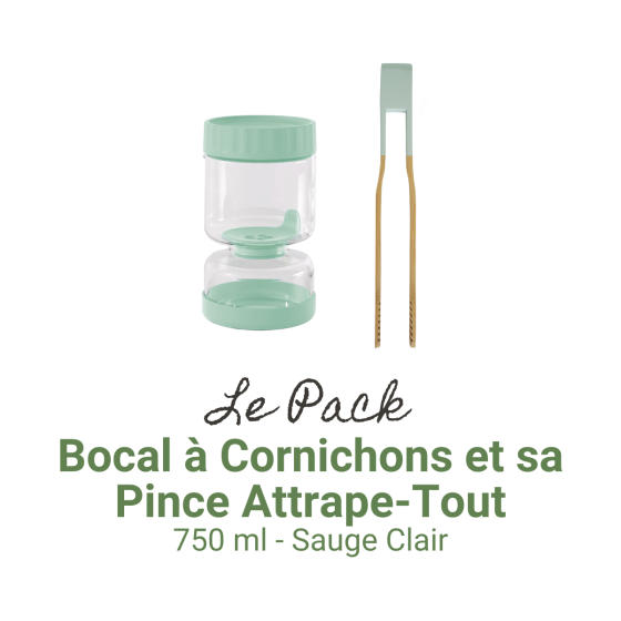 Glass Pickle Jar 750ml & its Tongs