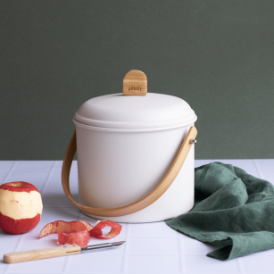 Coffret Compost : Seau (Crème 7L) + Filtres + Bio Sacs