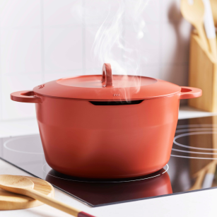 Cocotte multifonction en fonte d'aluminium recyclé 4,5L