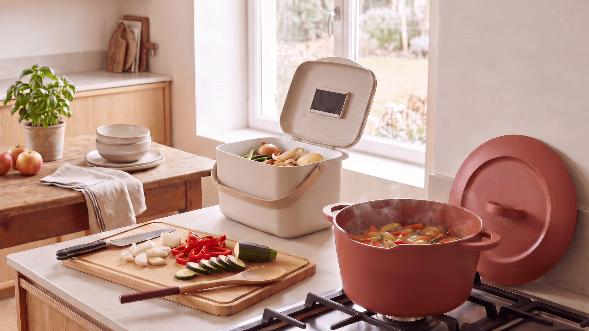 Produits Pebbly en cuisine