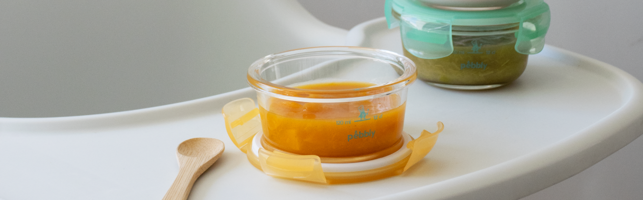 3 Idées Gourmandes et Colorées pour les Repas de Bébé Préparés Maison avec Pebbly