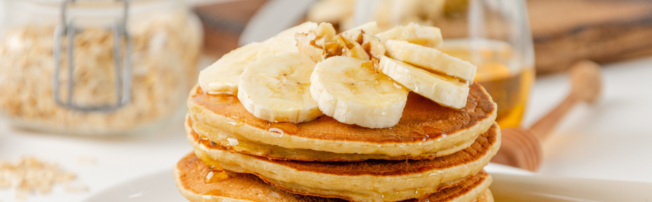 Des pancakes gourmands à la banane