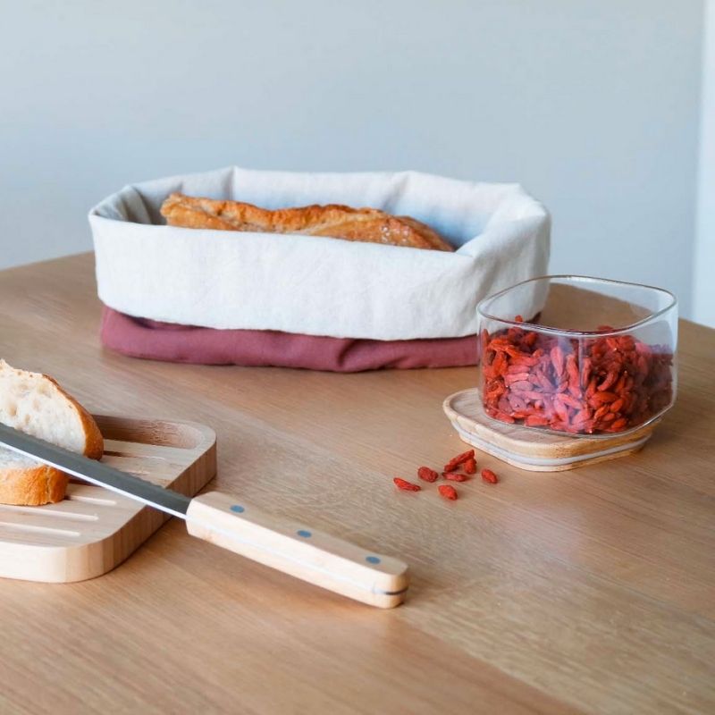 La corbeille à pain coloris Chocolat