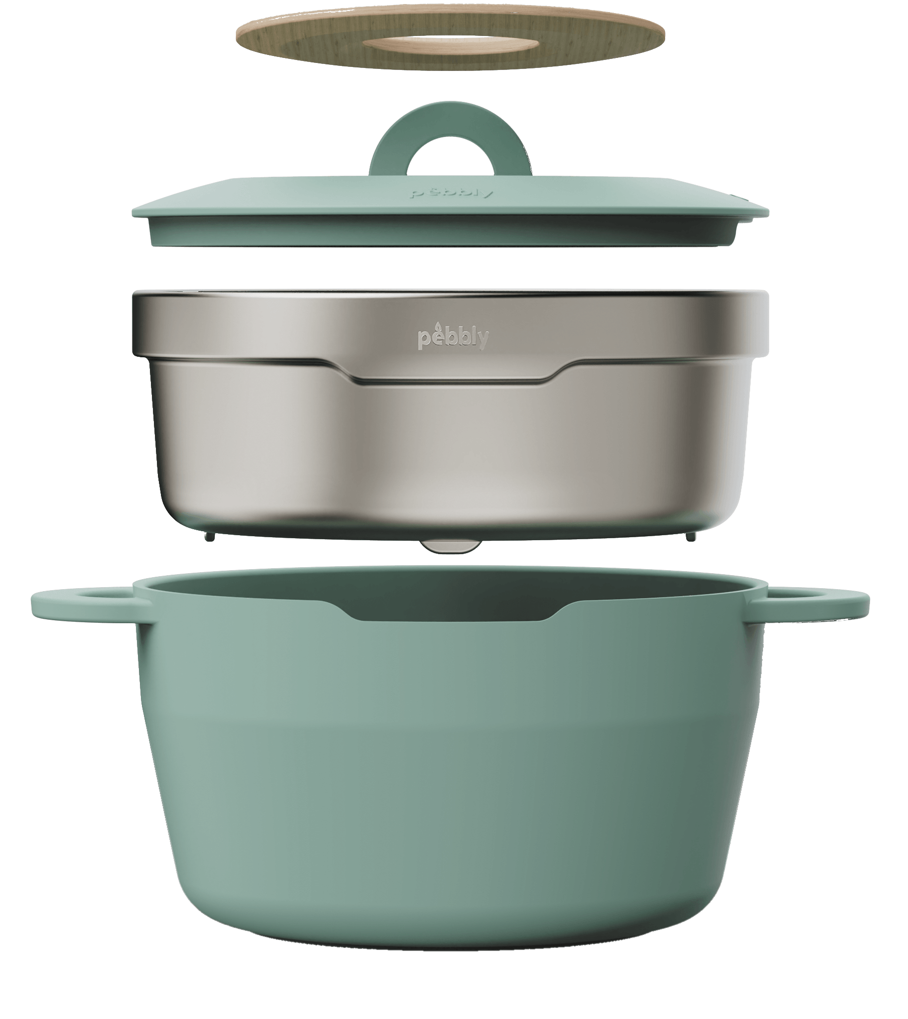 A cocotte that’s just as clever|on the inside as it is on the outside